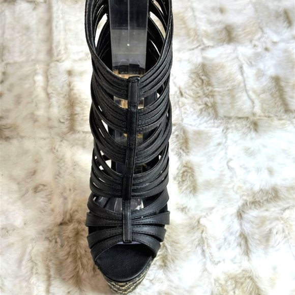 Nelly Bernal Dramactics Black Multi 7" Stiletto Heel - Picture 5 of 7